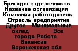 Бригады отделочников › Название организации ­ Компания-работодатель › Отрасль предприятия ­ Другое › Минимальный оклад ­ 15 000 - Все города Работа » Вакансии   . Воронежская обл.,Воронеж г.